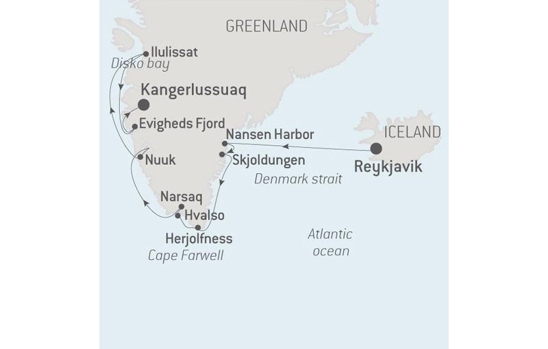 13 Tage Expeditionskreuzfahrt "Auf den Spuren Eriks des Roten