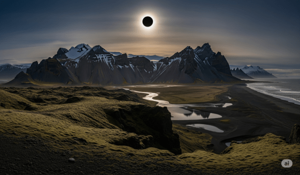 Sonnenfinsternis 2026 in Island