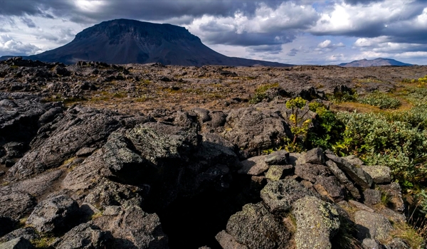 Lava Höhlen Heide